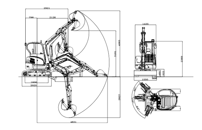 Mini-Pelle Rippa R32 - vue 6